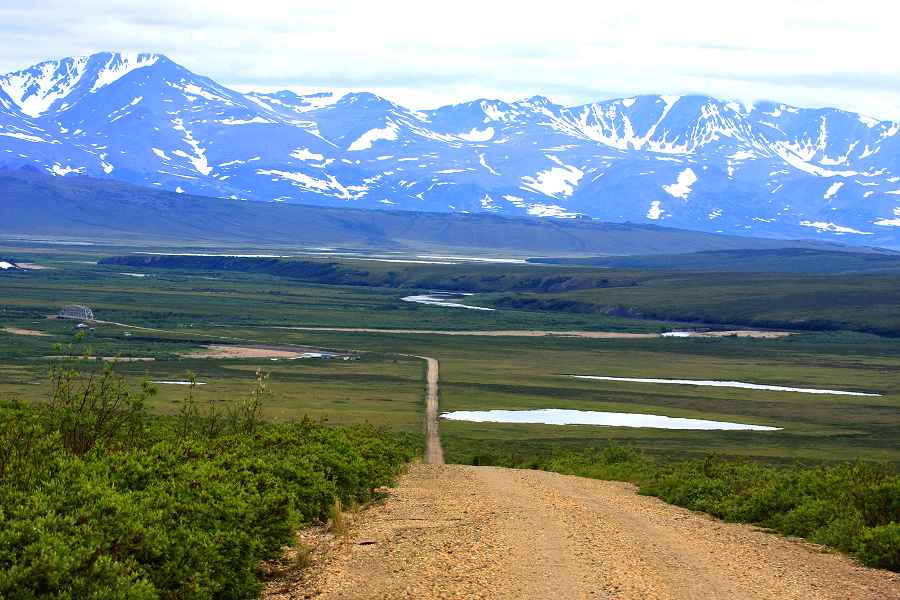 Kougarok Road -north of the Kuzitrin River- (Nome, Alaska)