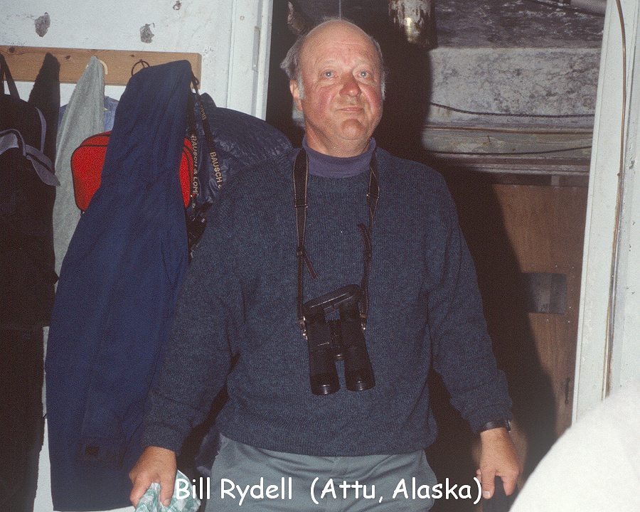 Dr. William Rydell -1991- (Attu Island, Alaska)