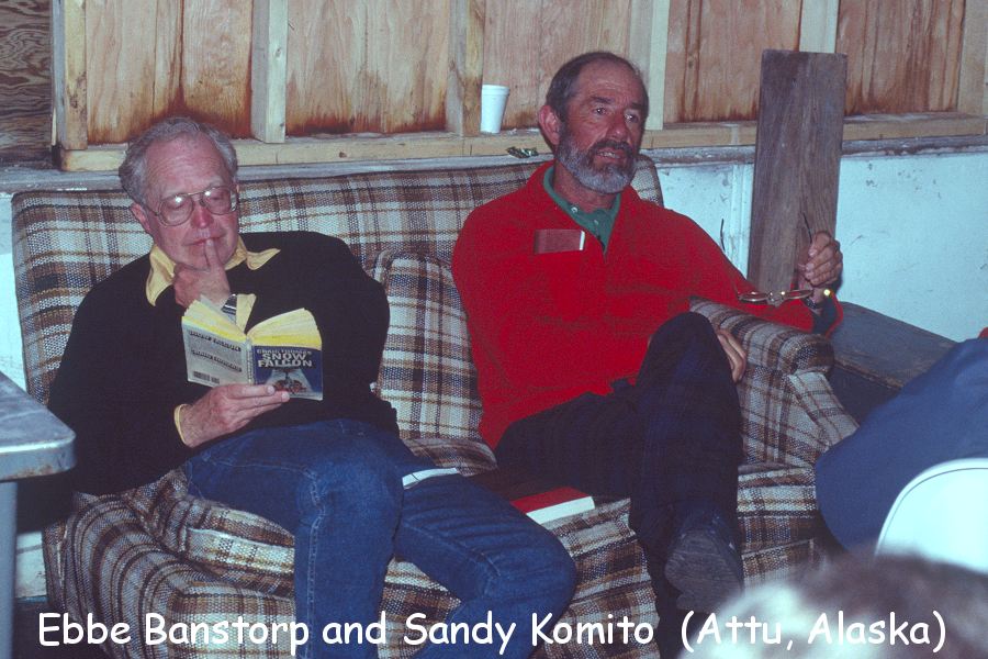 Ebbe Banstorp and Sandy Komito -1991- (Attu, Alaska)